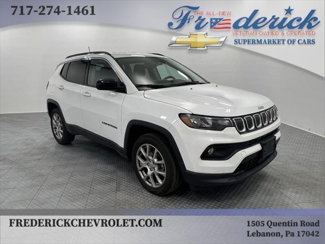used 2022 Jeep Compass car, priced at $23,149
