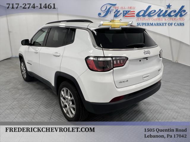used 2022 Jeep Compass car, priced at $23,149