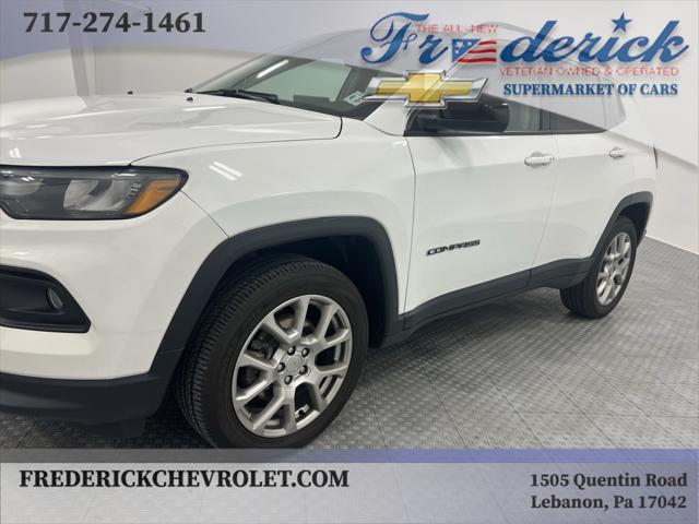 used 2022 Jeep Compass car, priced at $23,149