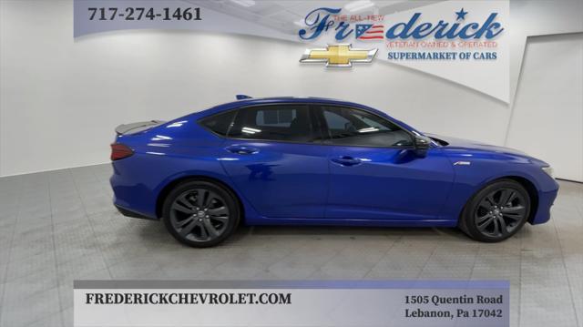 used 2021 Acura TLX car, priced at $33,991