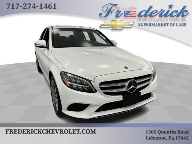 used 2020 Mercedes-Benz C-Class car, priced at $27,550