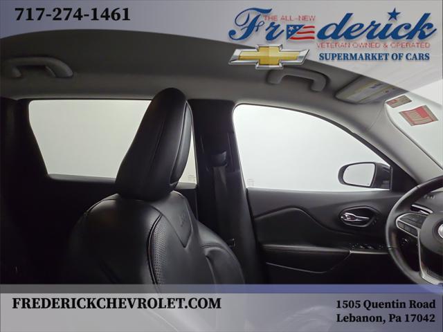 used 2019 Jeep Cherokee car, priced at $21,029