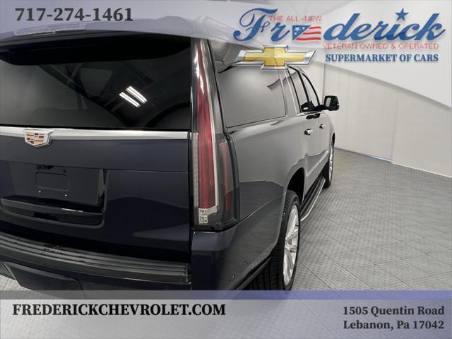 used 2018 Cadillac Escalade ESV car, priced at $37,991