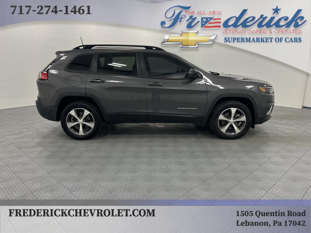 used 2022 Jeep Cherokee car, priced at $25,200