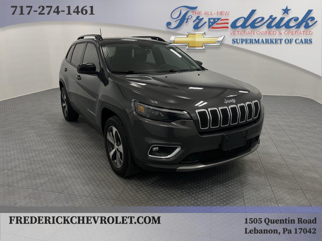 used 2022 Jeep Cherokee car, priced at $25,200