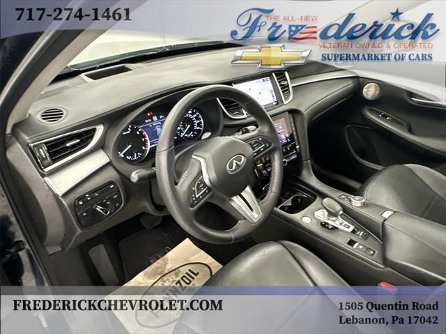 used 2021 INFINITI QX50 car, priced at $29,800