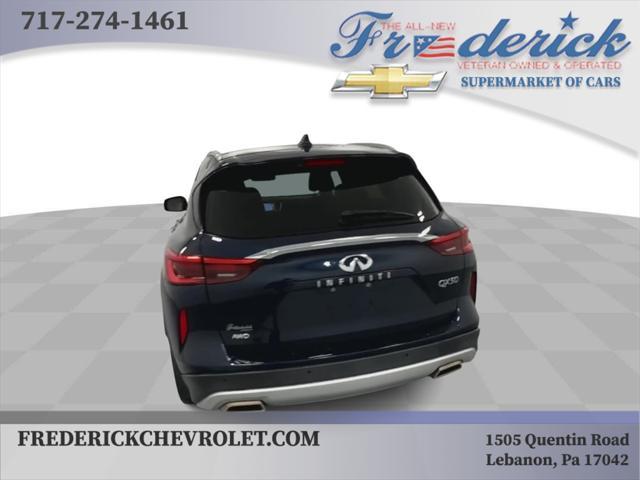 used 2021 INFINITI QX50 car, priced at $29,800