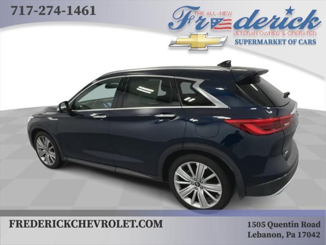 used 2021 INFINITI QX50 car, priced at $29,800