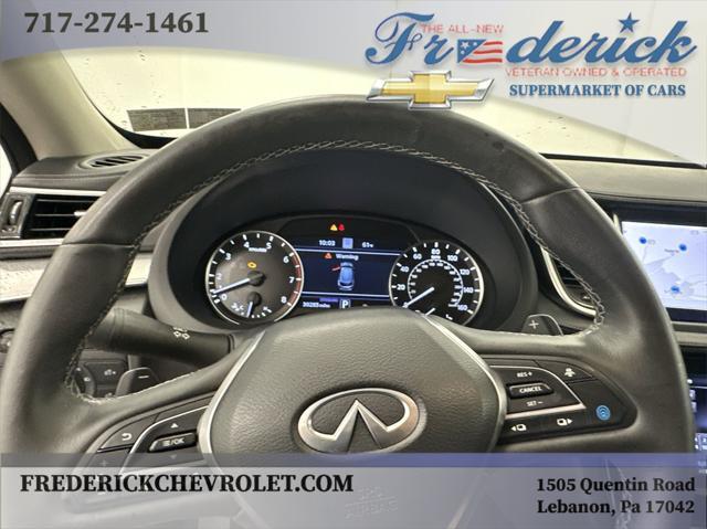 used 2021 INFINITI QX50 car, priced at $29,800