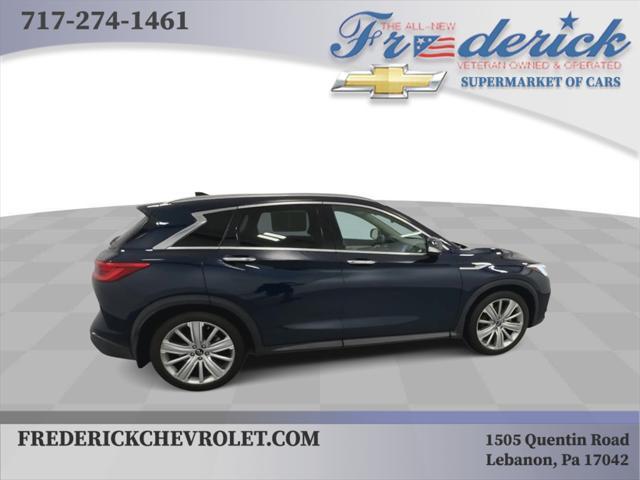 used 2021 INFINITI QX50 car, priced at $29,800