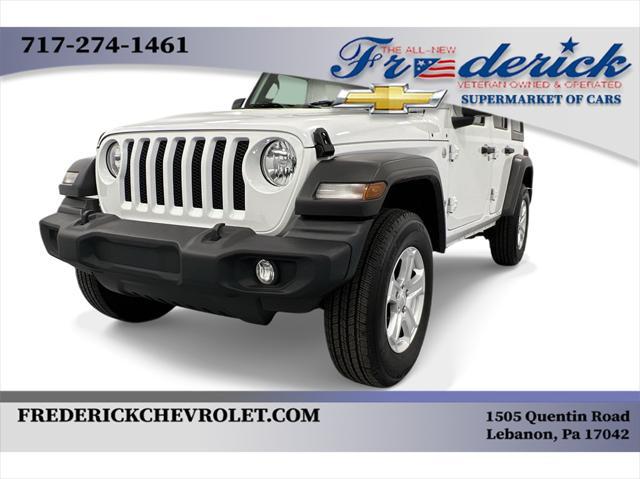 used 2020 Jeep Wrangler Unlimited car, priced at $27,800