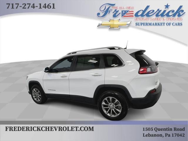 used 2021 Jeep Cherokee car, priced at $22,000