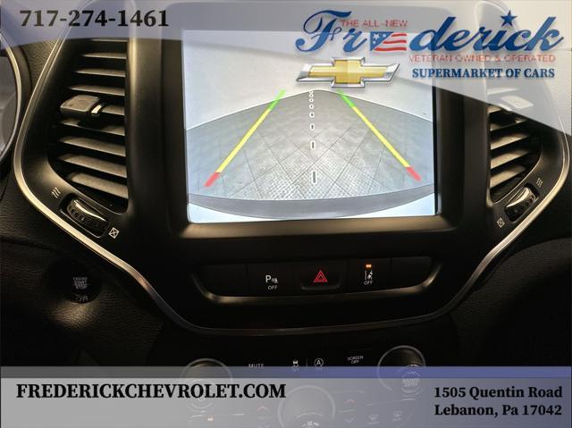 used 2021 Jeep Cherokee car, priced at $22,000