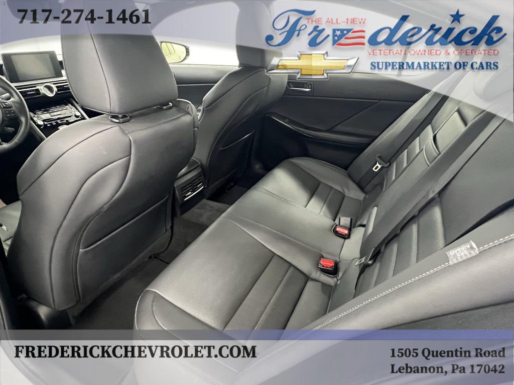 used 2022 Lexus IS 350 car, priced at $40,800