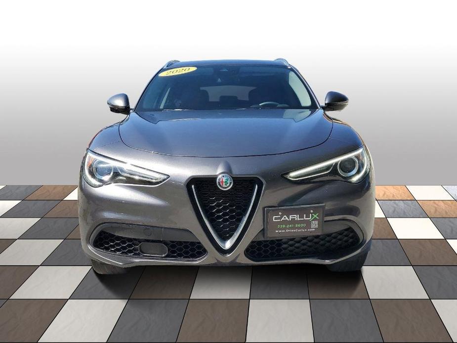 used 2020 Alfa Romeo Stelvio car, priced at $19,452