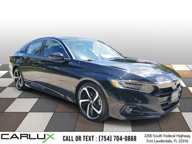 used 2021 Honda Accord car, priced at $14,918
