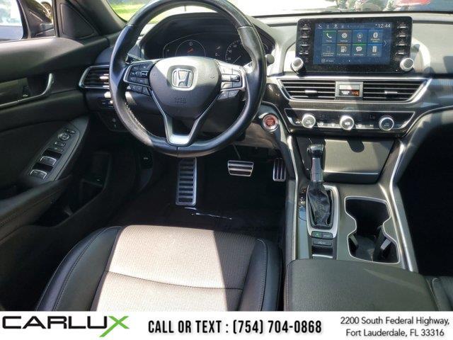 used 2021 Honda Accord car, priced at $14,918