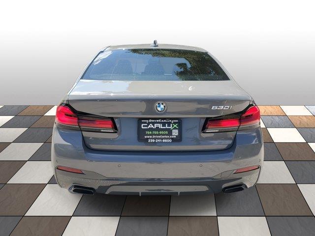 used 2022 BMW 530 car, priced at $31,918
