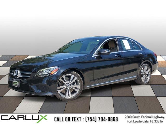 used 2021 Mercedes-Benz C-Class car, priced at $18,652