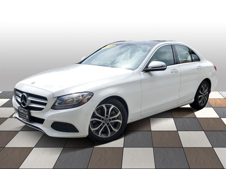 used 2018 Mercedes-Benz C-Class car, priced at $15,426