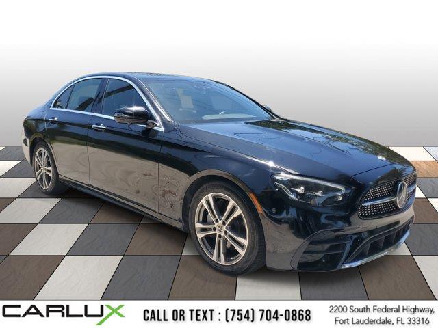 used 2021 Mercedes-Benz E-Class car, priced at $22,918