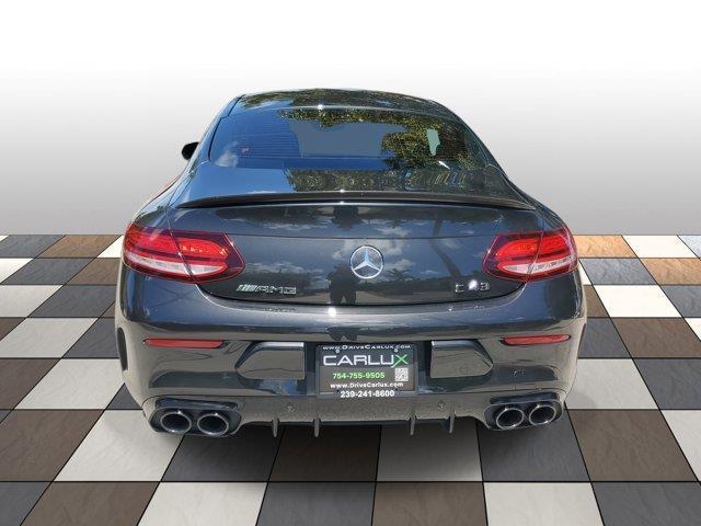 used 2021 Mercedes-Benz AMG C 43 car, priced at $33,626