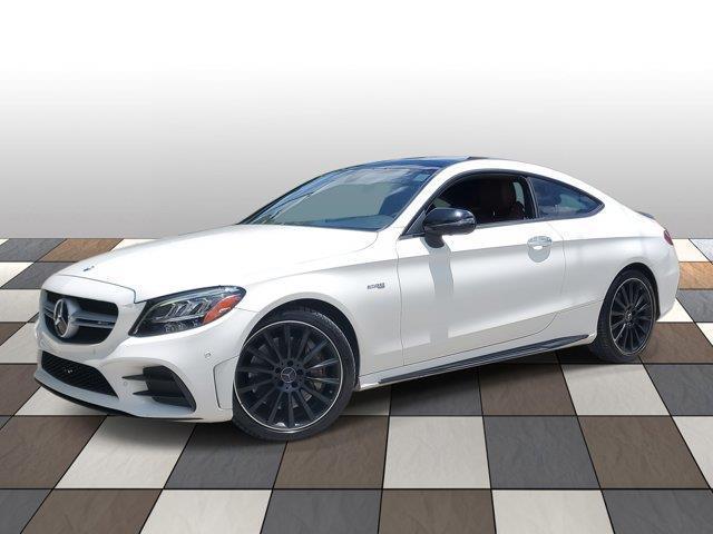 used 2021 Mercedes-Benz AMG C 43 car, priced at $33,852