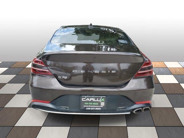 used 2022 Genesis G70 car, priced at $19,252