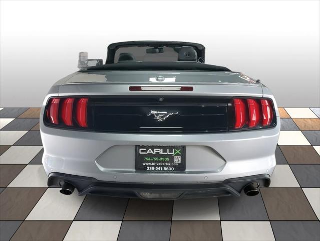 used 2020 Ford Mustang car, priced at $17,418