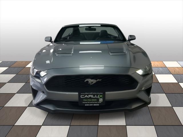 used 2020 Ford Mustang car, priced at $17,418