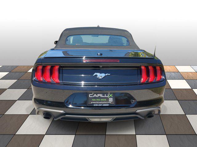 used 2022 Ford Mustang car, priced at $16,252