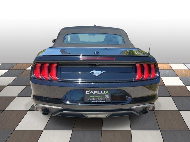 used 2022 Ford Mustang car, priced at $16,252