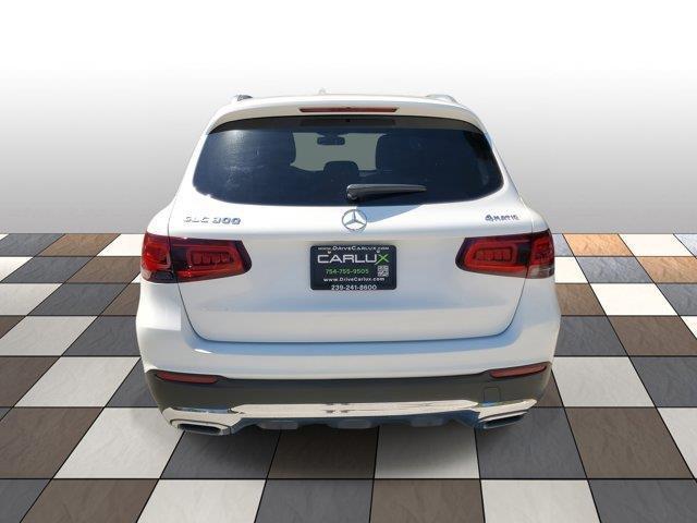 used 2021 Mercedes-Benz GLC 300 car, priced at $20,918