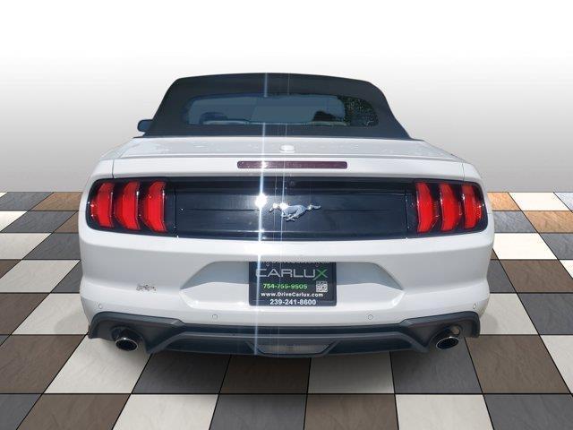 used 2022 Ford Mustang car, priced at $17,618