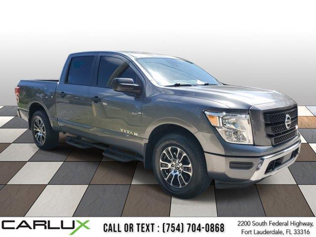 used 2022 Nissan Titan car, priced at $22,926