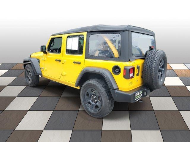 used 2021 Jeep Wrangler Unlimited car, priced at $18,618