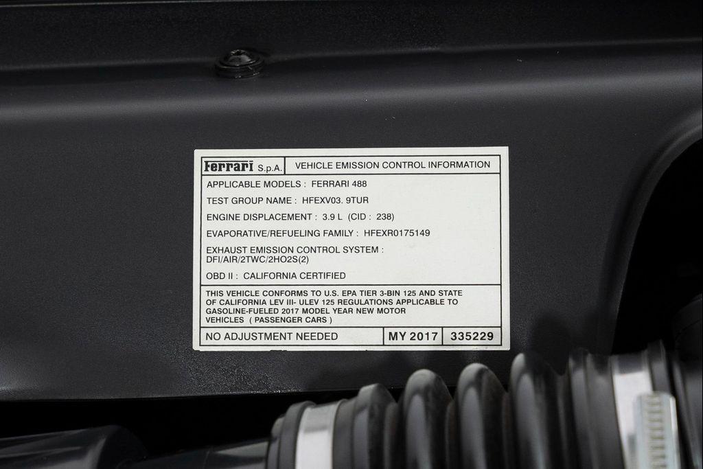 used 2017 Ferrari 488 GTB car, priced at $239,990
