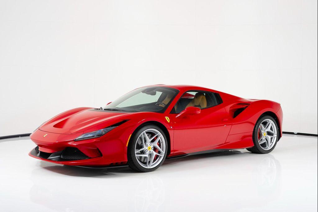 used 2021 Ferrari F8 Spider car, priced at $399,850