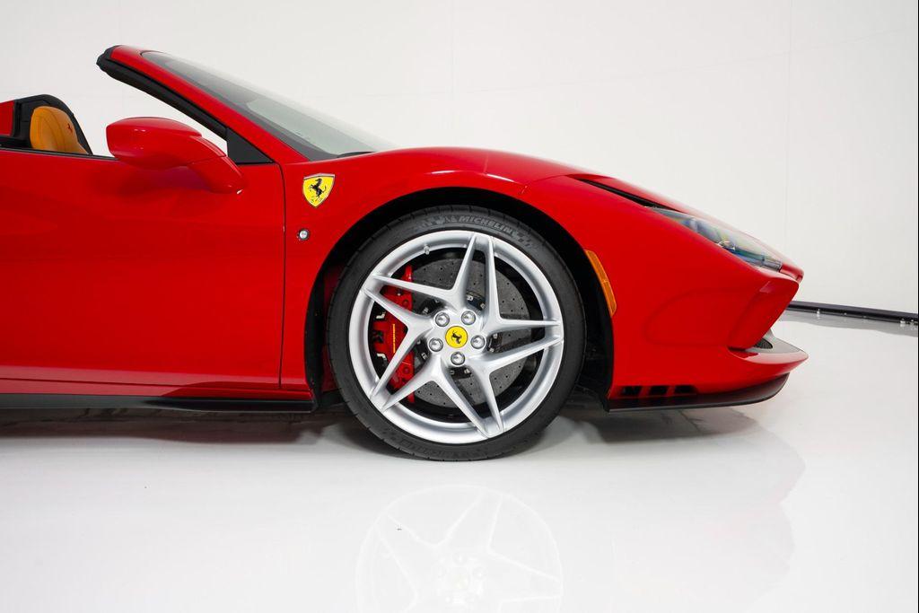 used 2021 Ferrari F8 Spider car, priced at $399,850