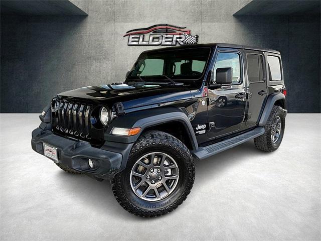 used 2020 Jeep Wrangler Unlimited car, priced at $28,934
