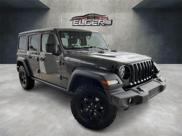 used 2020 Jeep Wrangler Unlimited car, priced at $31,000