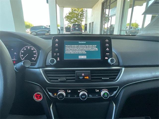 used 2021 Honda Accord Hybrid car, priced at $20,500
