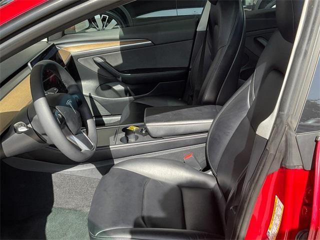 used 2022 Tesla Model 3 car, priced at $24,695