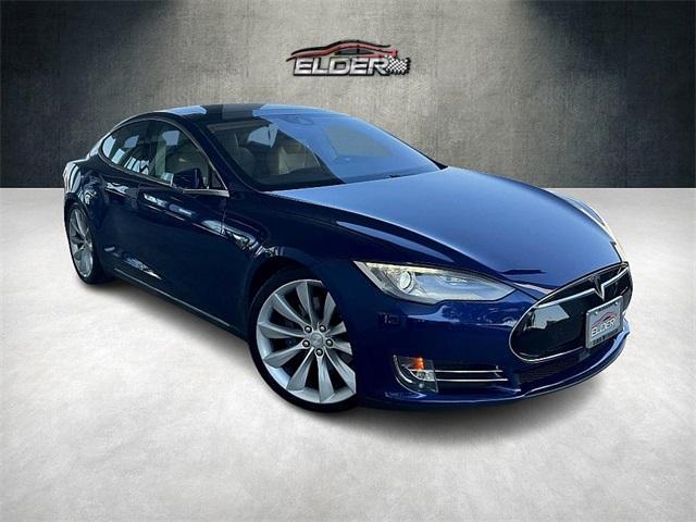 used 2015 Tesla Model S car, priced at $23,750