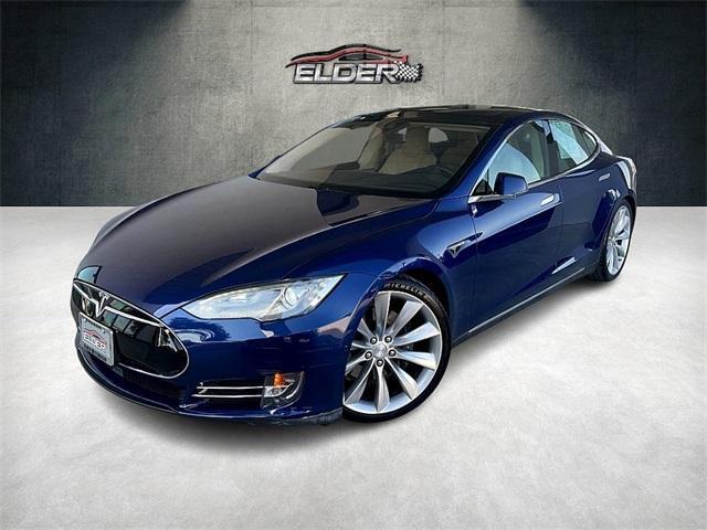 used 2015 Tesla Model S car, priced at $23,750