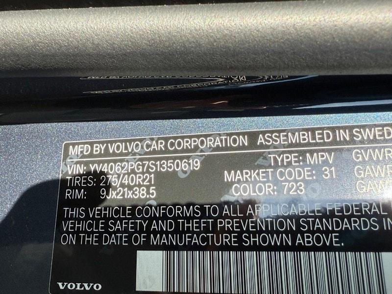 new 2025 Volvo XC90 car, priced at $80,195