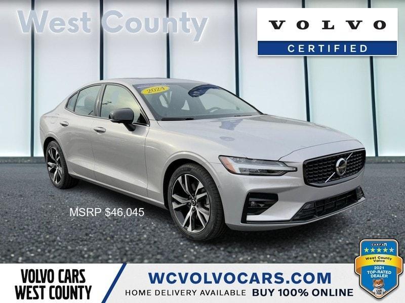 used 2024 Volvo S60 car, priced at $23,885