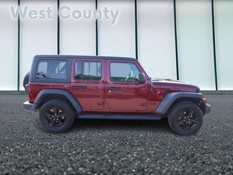 used 2021 Jeep Wrangler Unlimited car, priced at $27,881