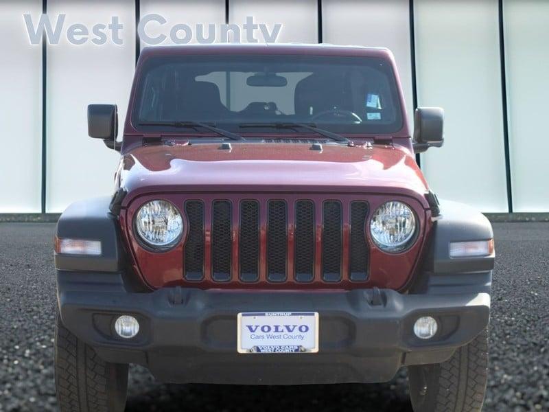 used 2021 Jeep Wrangler Unlimited car, priced at $27,881