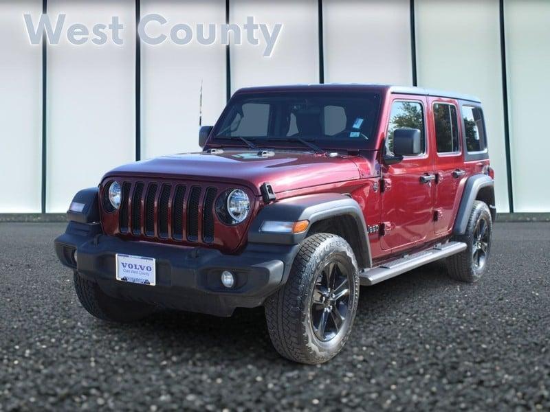 used 2021 Jeep Wrangler Unlimited car, priced at $27,881